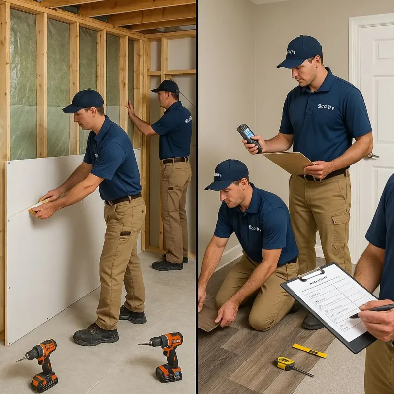 Repairs and Reconstruction process in Odenton, MD